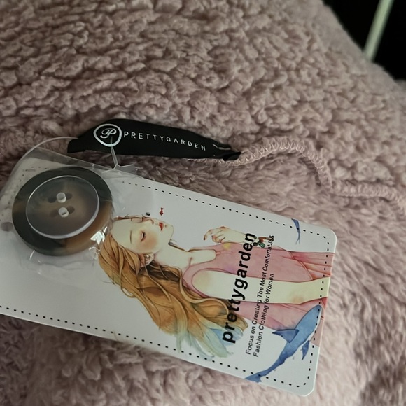 PRETTYGARDEN Winter Coat Shearling Oversized Jacket - Picture 6 of 6